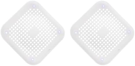 2pc Silicone Hair Catcher for Shower Drains