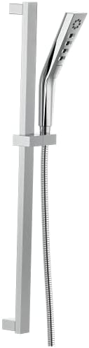 Delta Faucet 3-Spray H2Okinetic Slide Bar Hand Held Shower