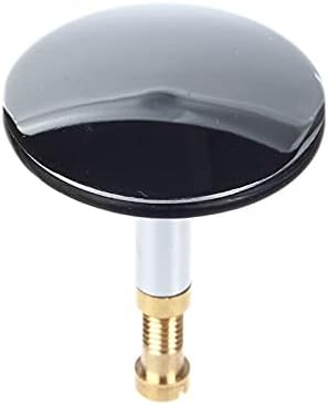 FASTROHY 2Pcs Bathtub Drain Stopper 43mm Silver