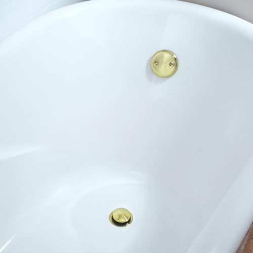 High-Quality Gold-Plated bathtub drain Universal Compatibility