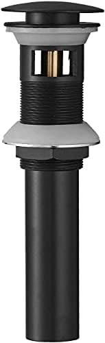 Professional Sink Drain Stopper for US Sinks Black