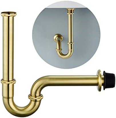 Durable Brass P-Trap for Bathrooms
