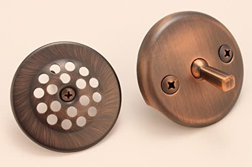 Fast Installation Antique Copper Tub Drain Set for Modern Bathrooms