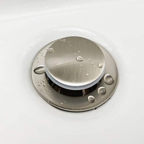Purelux bathroom drain stopper durable Brass finish no overflow 5-year warranty