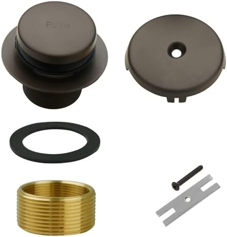 WELSAN bathtub drain kit Overflow-friendly design 1-hole adjustable