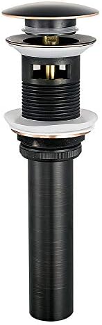Ownace - Bathroom Faucet Vessel Vanity Sink Drain Stopper Overflow Oil Rubbed Bronze Brass