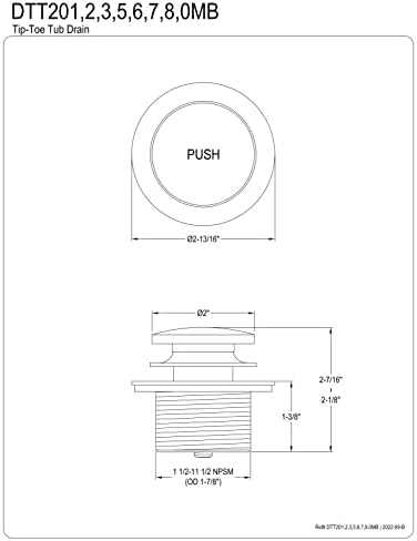 High-Quality Polished Drain for Bathrooms