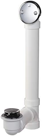 Plumb Pak 630PVC 1-12-Inch Foot Lok Stop Bathtub Drain Kit