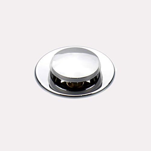 Stylish Chrome Pop-Up Sink Drain for Bathroom