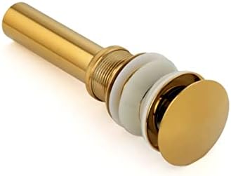 Pop-Up Sink Drain with Overflow by Renovators Supply Manufacturing
