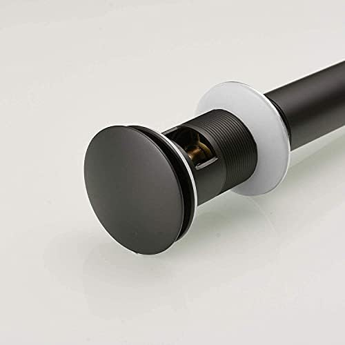 Professional Sink Drain Stopper for US Sinks Black