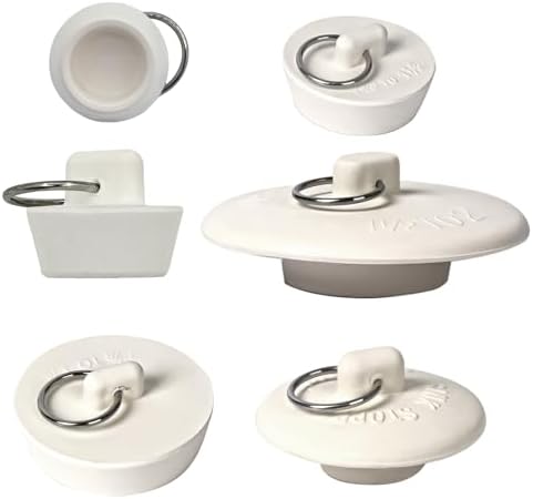 6-Piece Durable Sink Bathtub Drain Stoppers