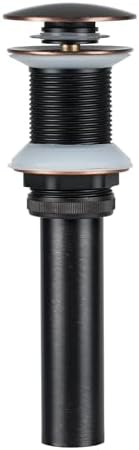 ESFORT 16219 OilRubbed Bronze Vessel Sink Drain for Bathrooms