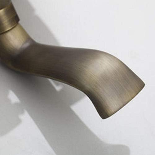 Huin Antiqued Brass Bathroom Faucet Set