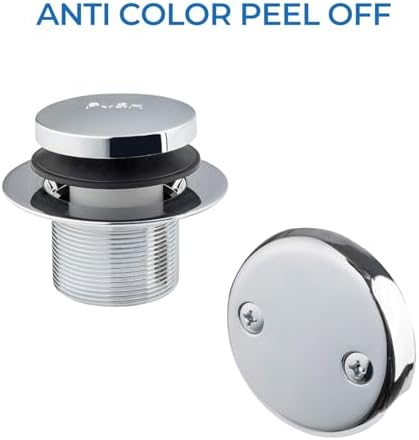 Yodel Faucet - Chrome Bathtub Drain Kit
