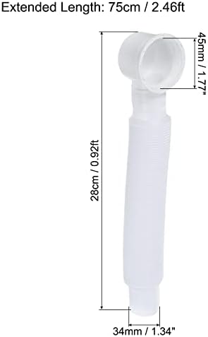 MECCANIXITY Bathtub Drain Pipe