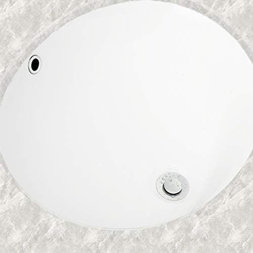 Artiwell Sink Pop-Up Drain Stopper Assembly with Lift Rod and Overflow