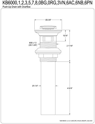 Durable Stylish Bath Sink Drain