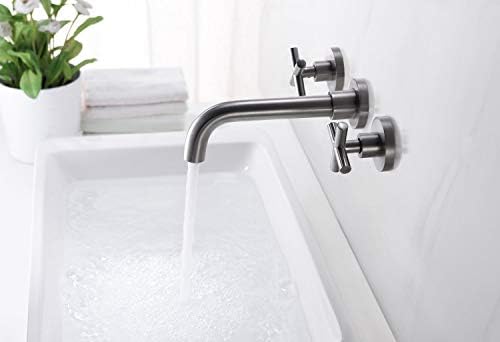 Wall Mount Faucet Bundle with Overflow