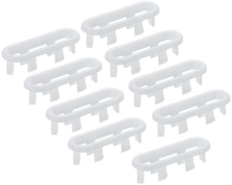 Sturdy Durable Sink Overflow Cover in White