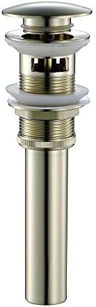 Durable Brass Sink Drain Stopper - Easy Install Overflow-Free