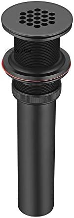 Decor Star 1 12 Bathroom Faucet Drain Stopper Matte Black