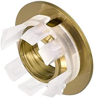 Sink Trim Overflow Cover for Kitchens Bathrooms Gold