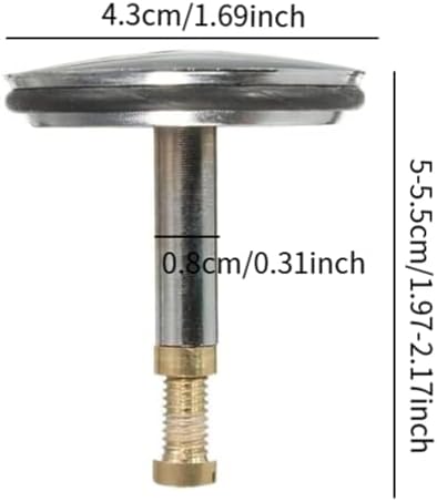 2X Sink Drain Stopper for Efficient Bathroom Drainage