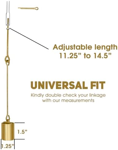 Enhance Bathtub Experience with Reliable Tub Drain Linkage Assembly