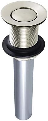 Kingston Brass Elevate Sink Drain 2-12 in Polished Nickel