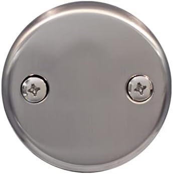 Westbrass Tip-Toe Bath Waste Assembly SATIN Nickel D4931-07