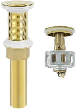Premium Gold-Plated Stainless Steel Sink Drain