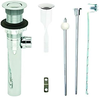 PermaFLOW Magnetic Sink Drains - No Overflow Sink with Magnetic Stopper Chrome