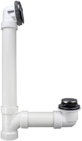Plumb Pak 630PVC 1-12-Inch Foot Lok Stop Bathtub Drain Kit