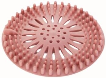 4-Pack Silicone Drain Stoppers Anti-Clog Hair Catcher for Bath Kitchen Secure Fit Durable Home Essential