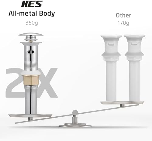 High-Quality Anti-Clog Sink Drain with Strainer Basket