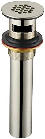 Purelux Grid Drain Strainer Assembly with Overflow