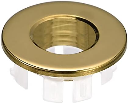 Sink Trim Overflow Cover for Kitchens Bathrooms Gold