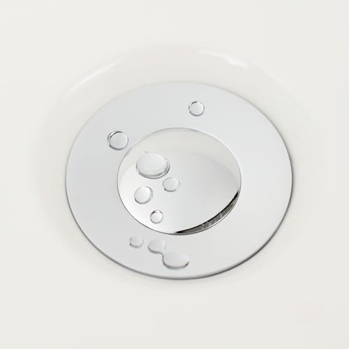 Purelux Chrome Bathroom Sink Drain Stopper with Lift Rod