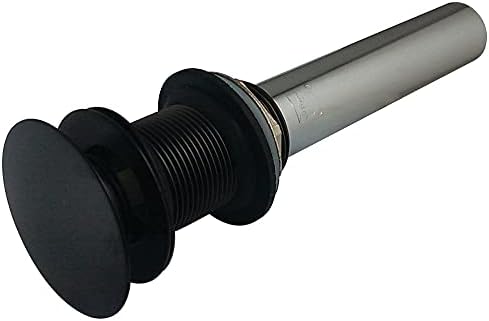 Reliable 2-Inch Brass Sink Drain with No Overflow