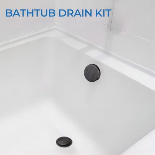 Energy-Boosting Oil Rubbed Bronze Bathtub Drain Replacement by Yodel Faucet