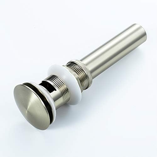 Durable Brass Sink Drain Stopper - Easy Install Overflow-Free