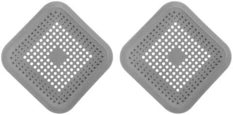 2pcs Silicone Hair Catcher for Shower Drain