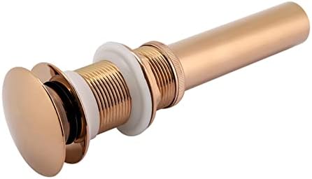 Enforose Sink Drain Stopper Rose Gold Design
