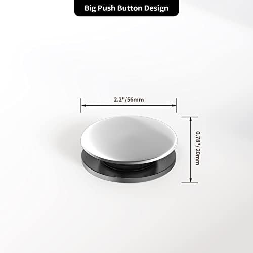 Get Ready for Effortless Drainage with PureHome Bathroom Sink Stopper