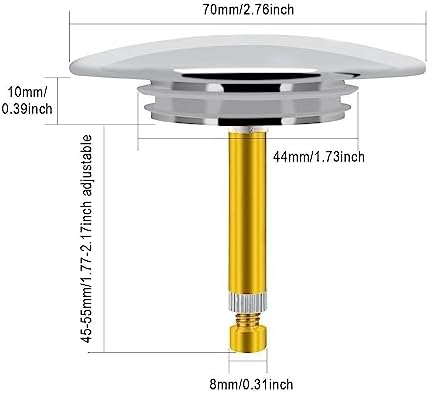 Ease the Hassles with 70mm Basin Sink Stopper