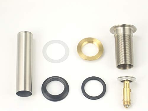 Purelux bathroom drain stopper durable Brass finish no overflow 5-year warranty