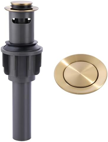 Bathroom Sink Drain with Overflow Anti-Leakage Design