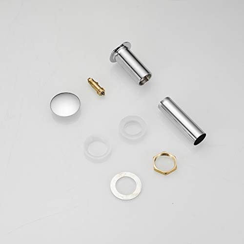 Homevacious 1 58 Polished Chrome Bathroom Faucet Plug - Vessel Sink Drain Stopper