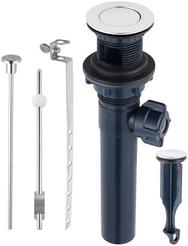 Vessel Sink Drain with Overflow Leaky-Proof sanitary installation